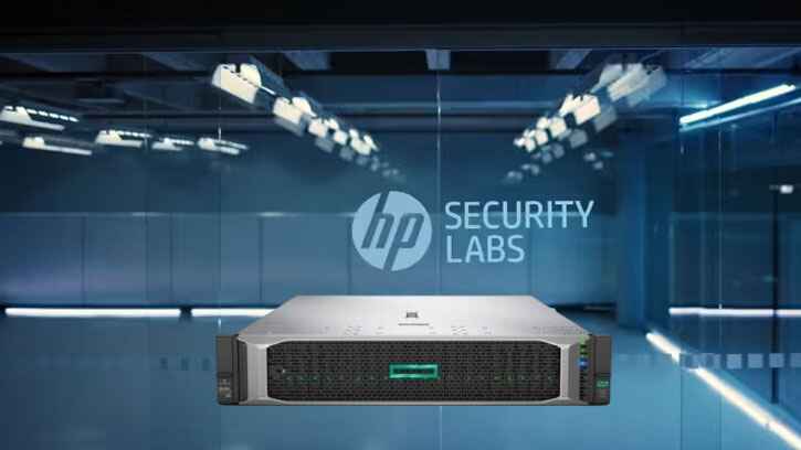 امنیت سخت افزار سرورهایHP