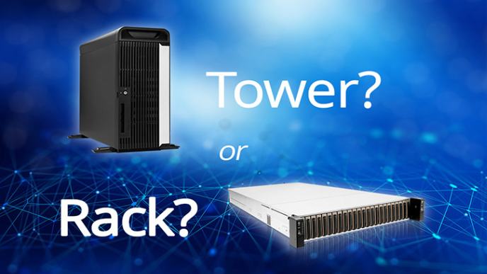 تفاوت سرورهای رکمونت و تاور