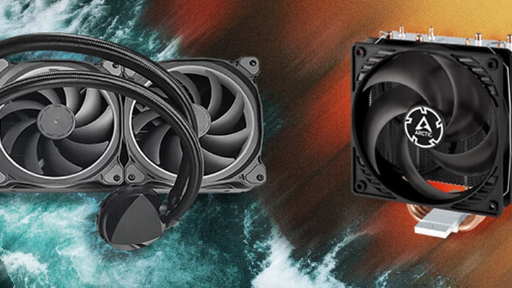 مقایسه خنک کننده مایع پردازنده با خنک کننده بادی